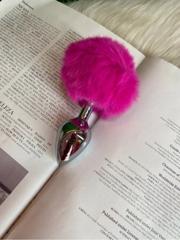 Plug Pompom pink